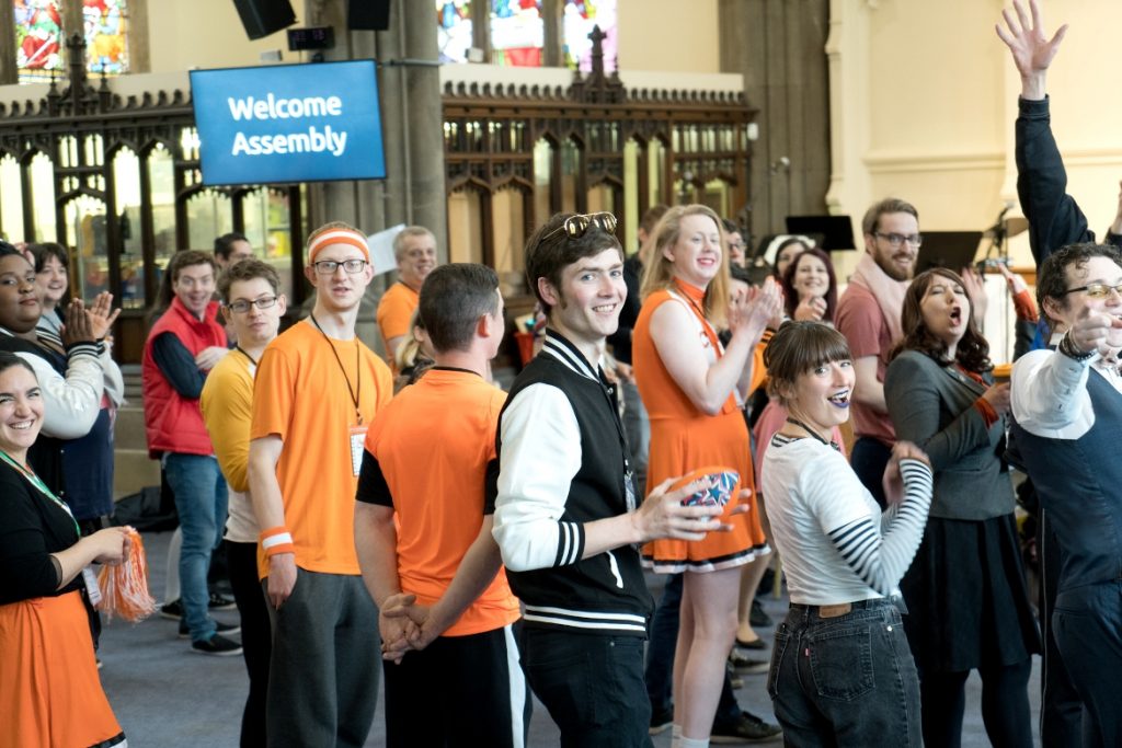 Welcome briefing - Trope High Megagame in Photos by BeckyBecky Blogs