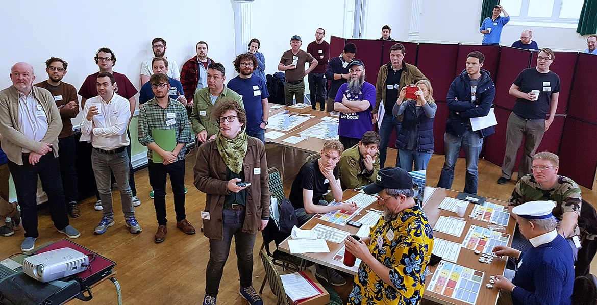 Operational players - Undeniable Victory Megagame After Action Report by BeckyBecky Blogs