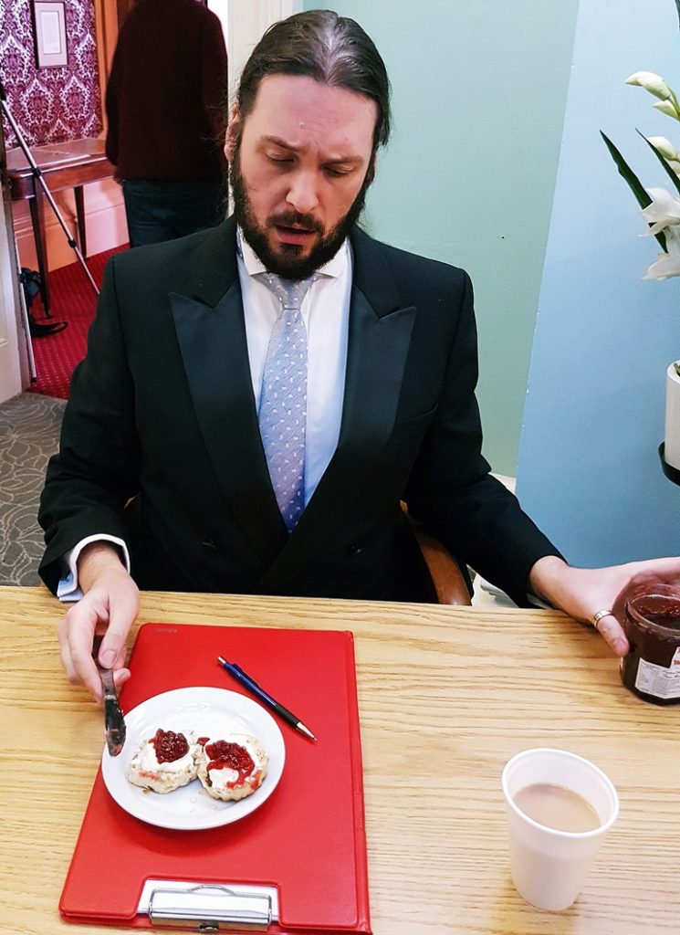 BBC munching on scones A Very British Civil War Megagame: After Action Report by BeckyBecky Blogs