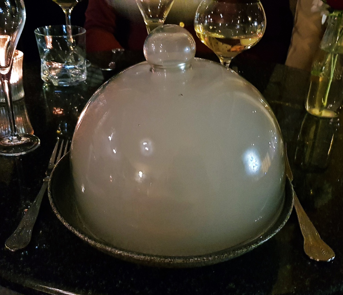 Glass dome - Vice and Virtue Leeds Restaurant Review by BeckyBecky Blogs