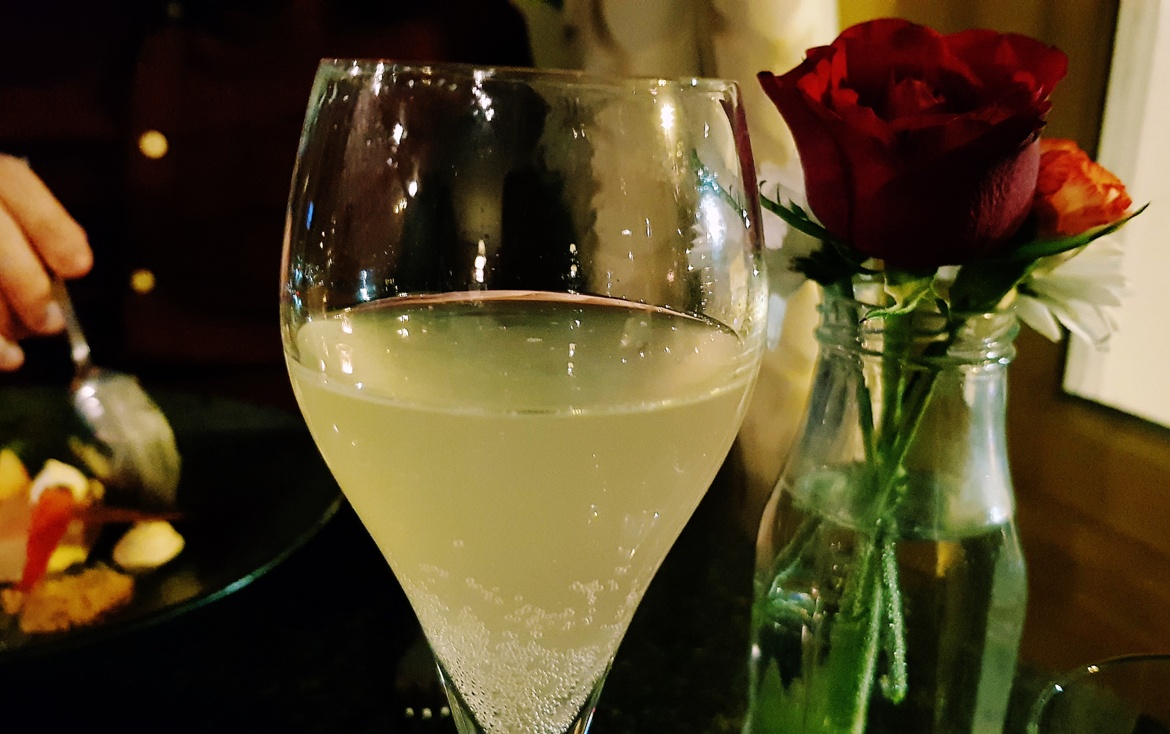 Sparkling sake - Vice and Virtue Leeds Restaurant Review by BeckyBecky Blogs