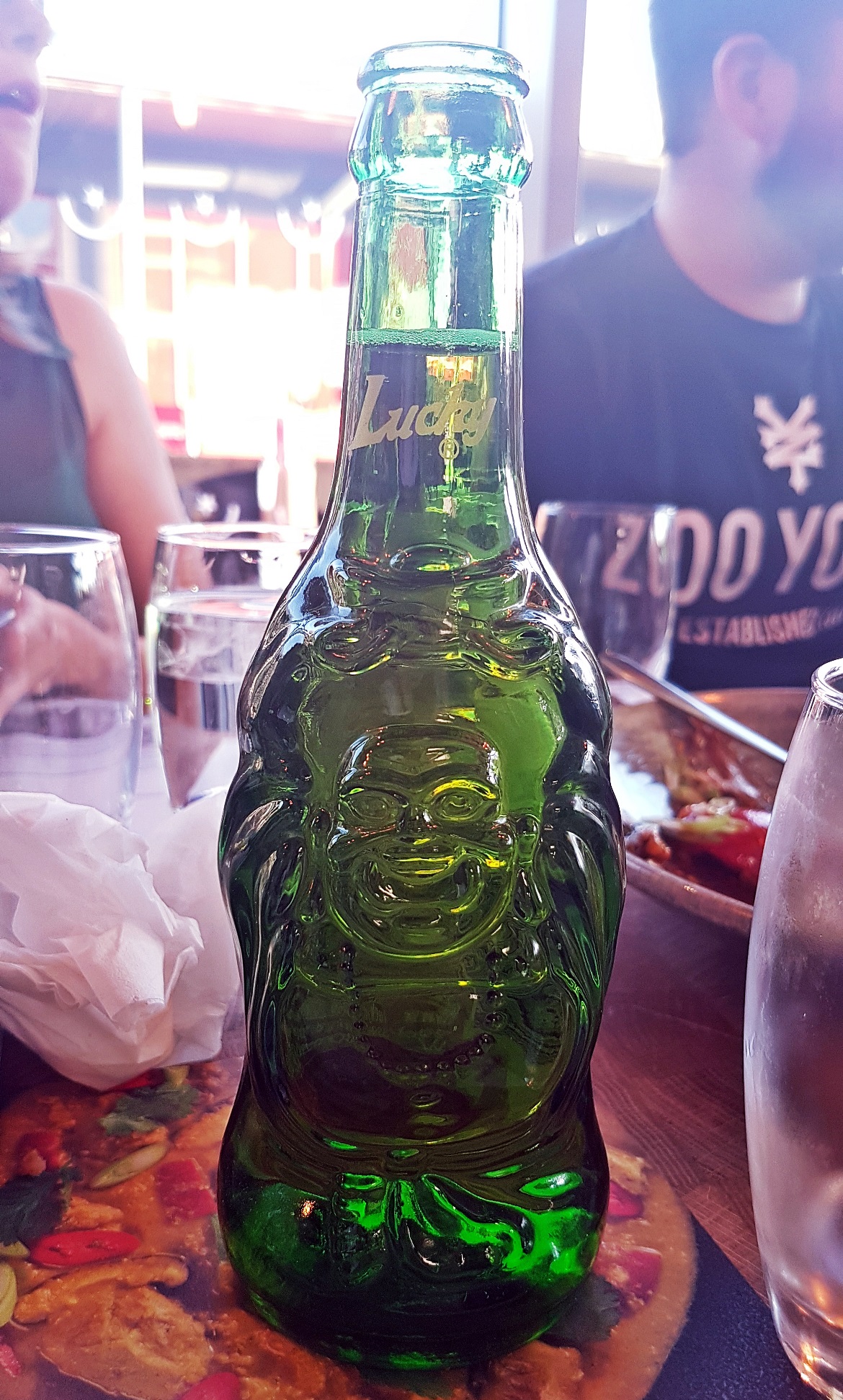 Lucky Buddha beer - Wagamama Menu Pairing, Review by BeckyBecky Blogs