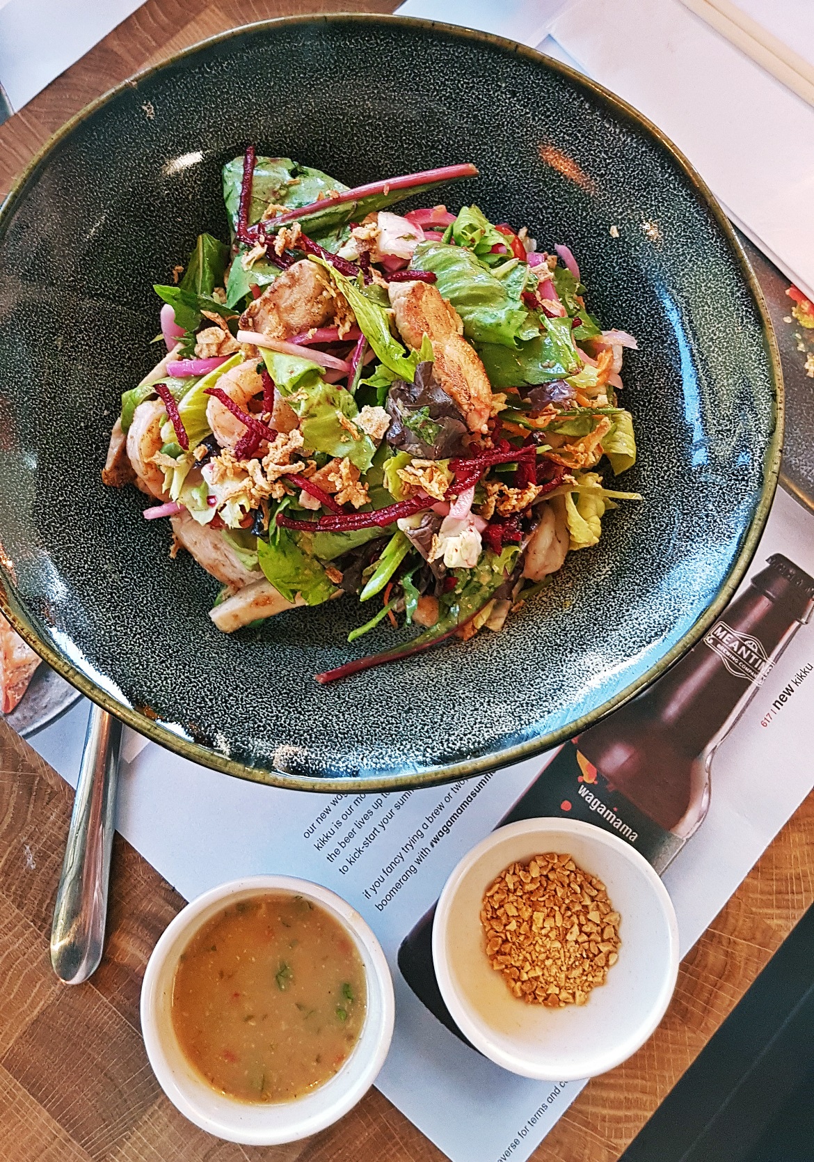 Pad Thai salad - Wagamama Menu Pairing, Review by BeckyBecky Blogs