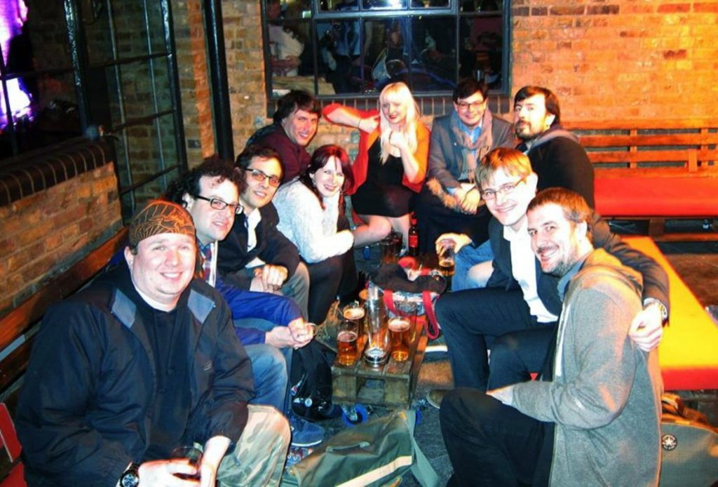 Pub after the game - From the Achives, Watch The Skies 2 Megagame Report by BeckyBecky Blogs