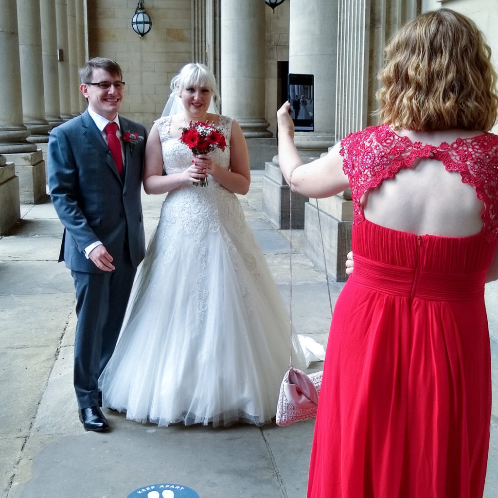 Saying goodbye to Zoom guests - Achievement Unlocked: Married by BeckyBecky Blogs