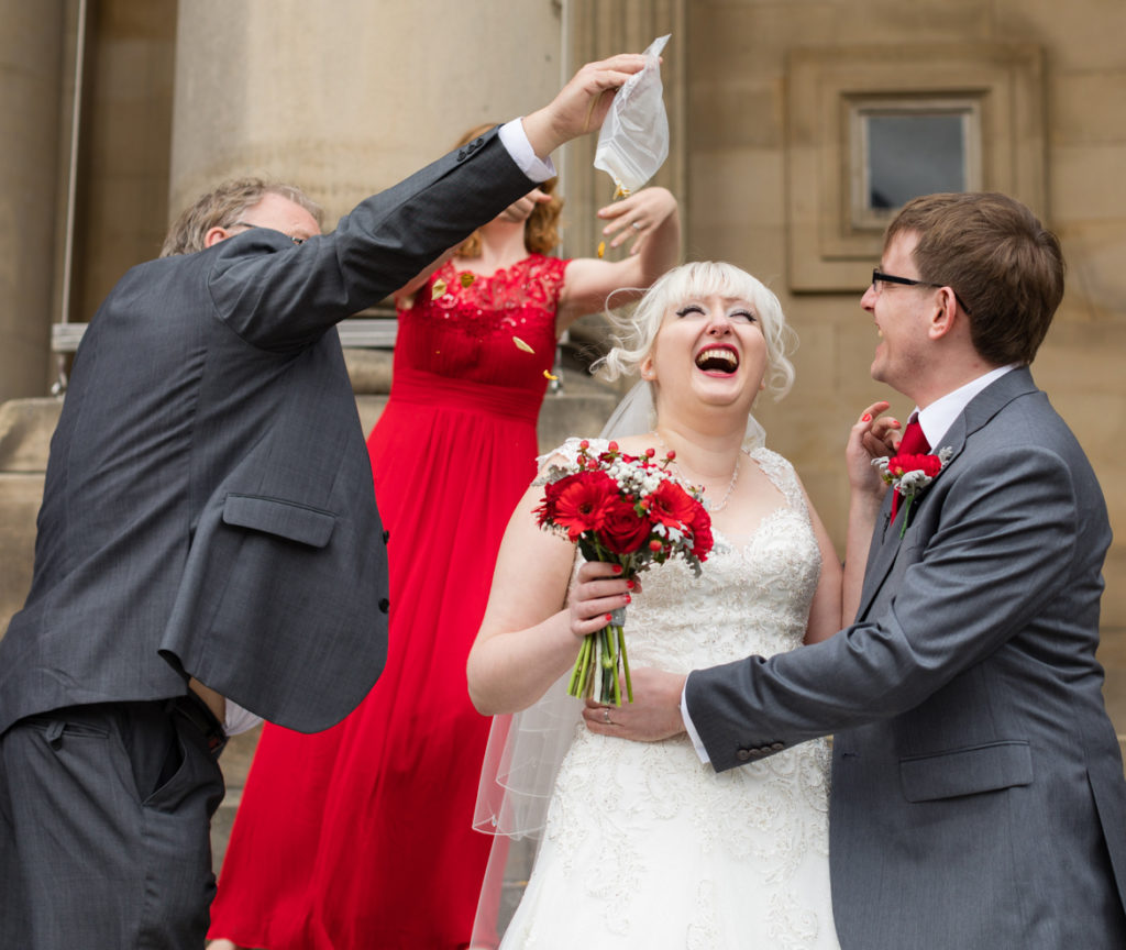 Confetti photo - Achievement Unlocked: Married by BeckyBecky Blogs