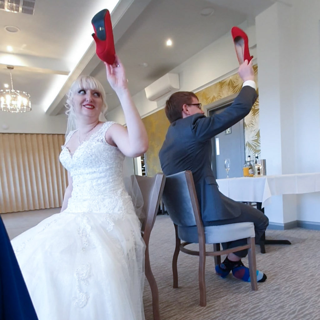 The shoe game - Achievement Unlocked: Married by BeckyBecky Blogs